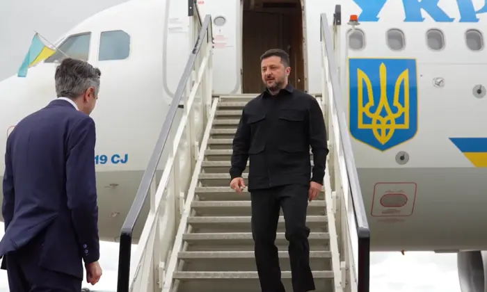 Зеленский в Ирландии на председательстве ЕС