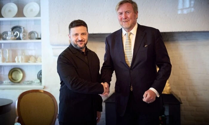 Zelensky signs agreement with the Netherlands