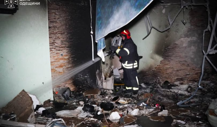 Пожежа в багатоповерхівці Одеси