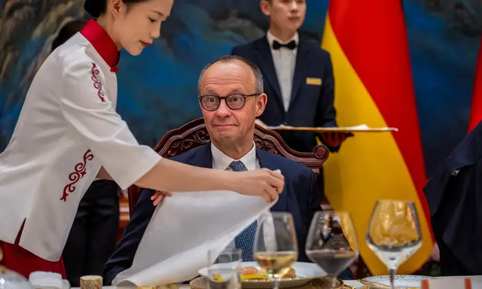 Merkel's visit to China: trade, technology, and war