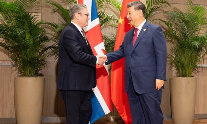 Keir Starmer travels to China