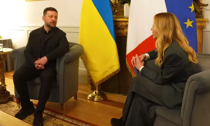 Зеленський та Мелоні розмовляють про дрони