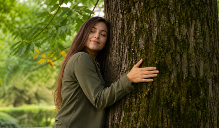 Young poplars straighten stems with strong wood