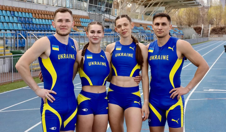 Украинская эстафетная команда установила национальный рекорд