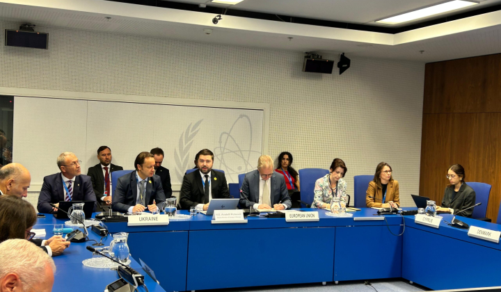 Ukrainian delegation meeting with IAEA