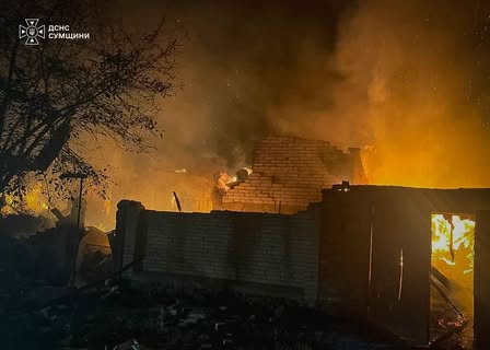 Consequences of Russian shelling in Sumy