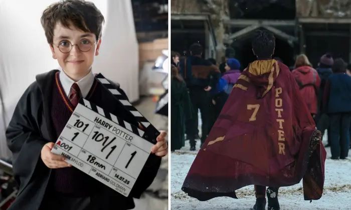 Фото со съемок сериала Гарри Поттер