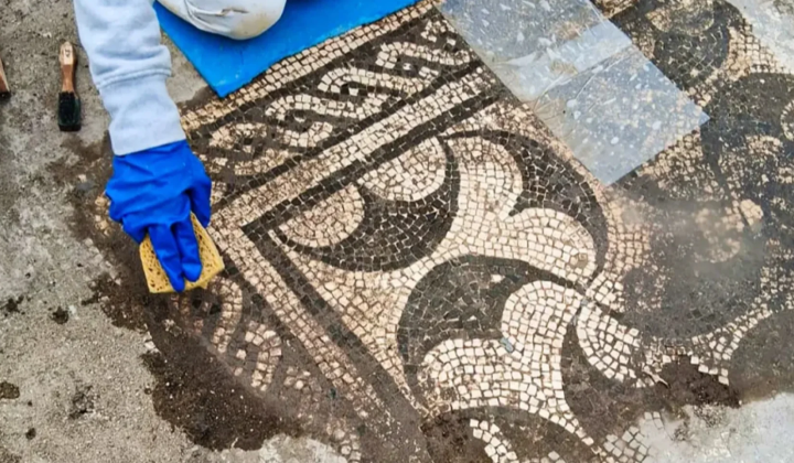 Roman villa of emperors in Italy