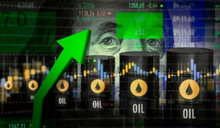 Изображение нефти на бирже