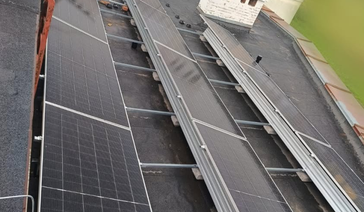 Solar power station in Poltava