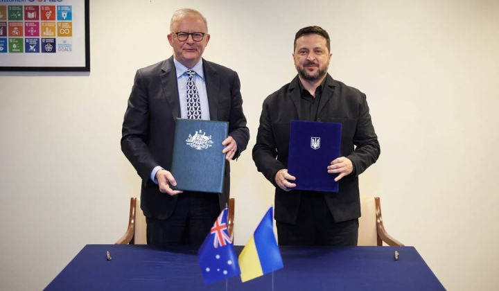Україна та Австралія підписали безпекову угоду