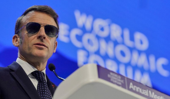 Macron at Davos: US trying to weaken Europe