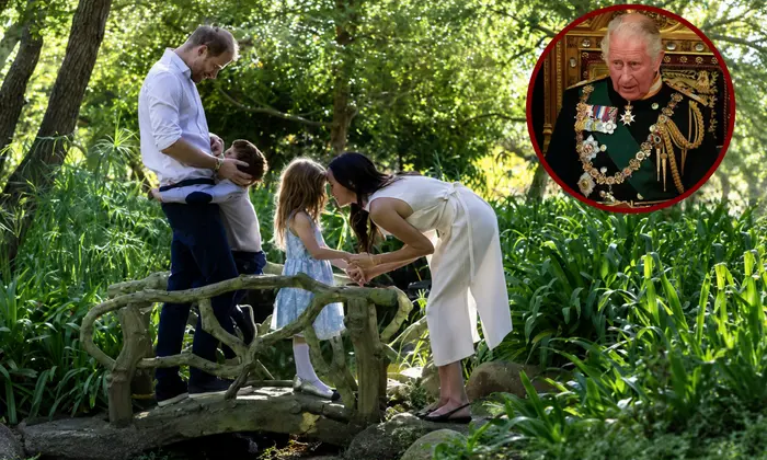 Prince Harry brought Megan and children to England