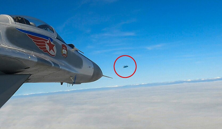 Северная Корея Миг-29 с новыми ракетами