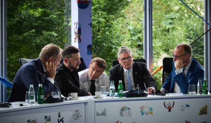 Зеленський та Трамп на переговорах