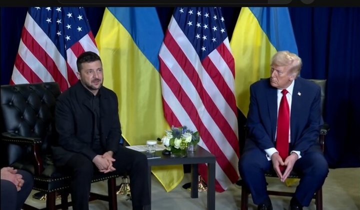 Президенты Украины и США говорят