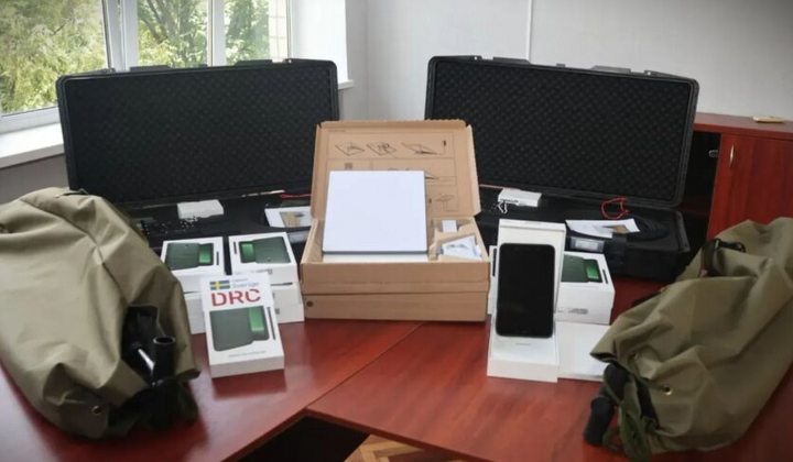 Передача обладнання з допомогою Данії