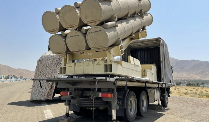 Пусковые установки ракет Fath-360 Иран