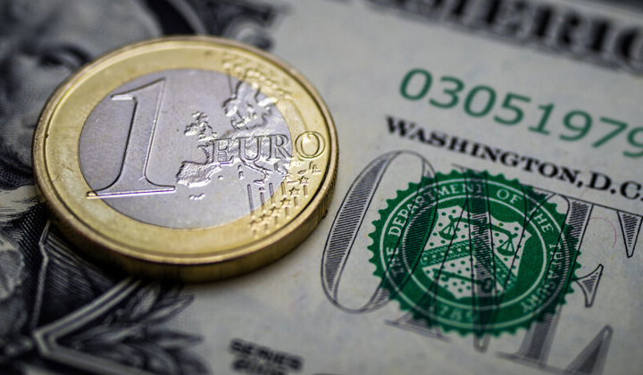 График растущей евро-гривневой ставки