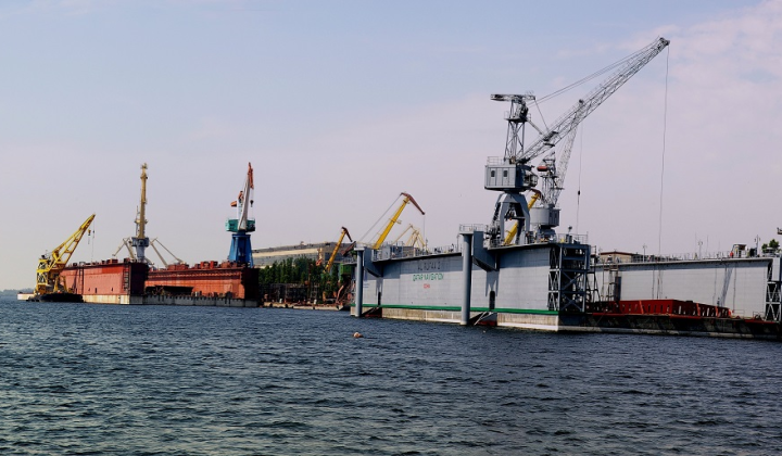 Плавучий док для турок на Херсонском судостроительном заводе «Паллада»
