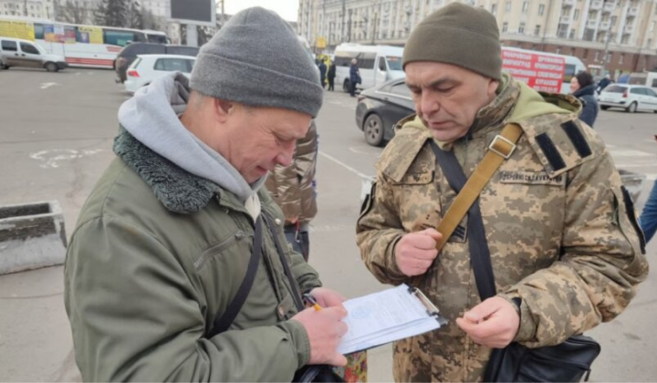 Пенсионеры и мобилизация в Украине