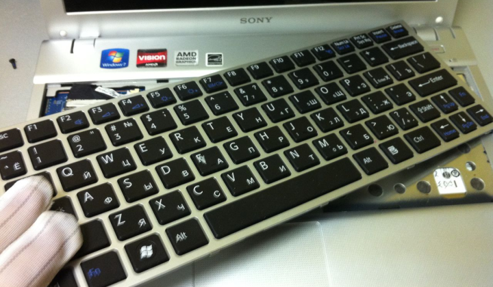 Замена клавиатуры на ноутбуке своими руками