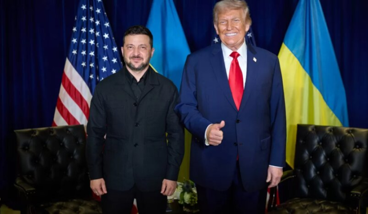 Зеленський і Трамп обговорюють мир