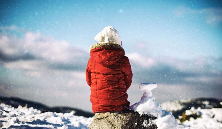Засніжений міст під час аномальних снігопадів