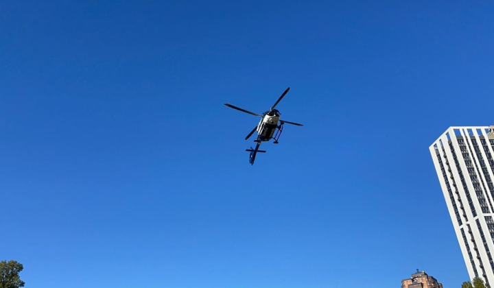 Вертолет доставил младенца с врожденным пороком сердца из Львовской области в Киев