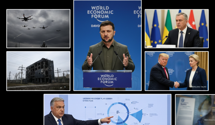 Ukrainian delegations in Davos and Abu Dhabi