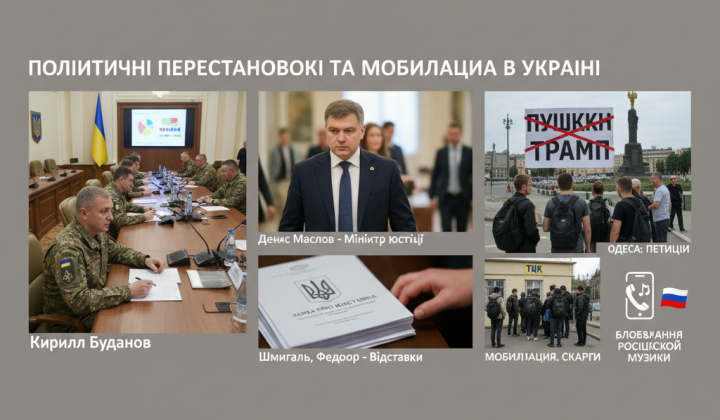 Кадрові зміни та мобілізація в Україні