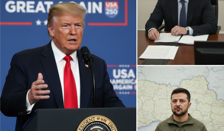 Трамп объявляет о мирных переговорах