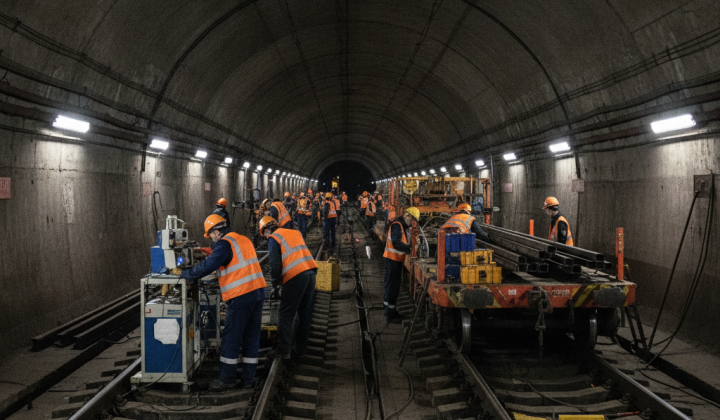 Ремонт напруги на київському метро
