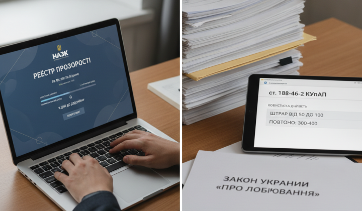 Лоббисты должны представить отчеты
