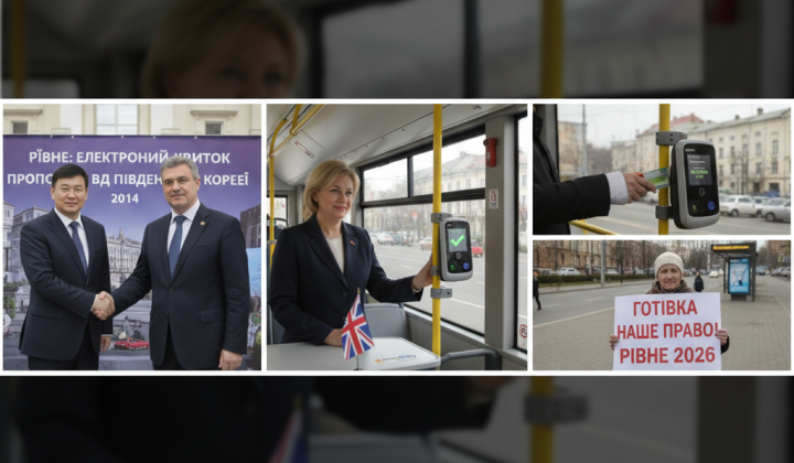 Фото пасажирів без готівки у транспорті