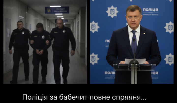 Затримання керівника поліції на Харківщині