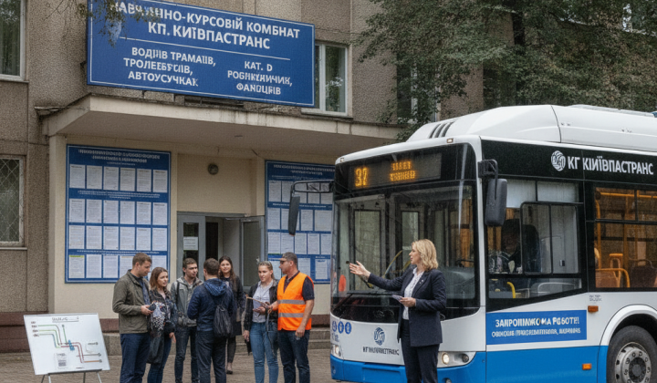 Київпастранс набирає водіїв безкоштовно