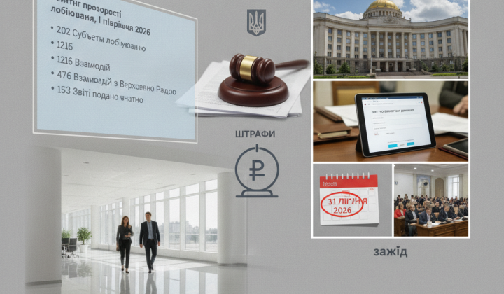 Лоббисты получат штраф от НАЗК