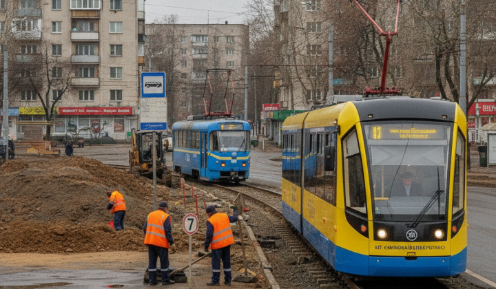 Відновлення руху трамваїв у Миколаєві