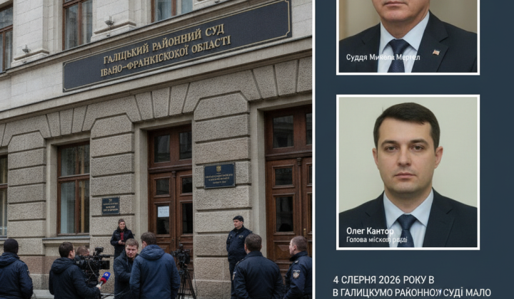 Судья и мэр Кантора в суде