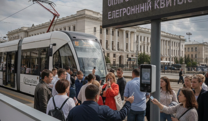Проєкт електронного квитка в Одесі