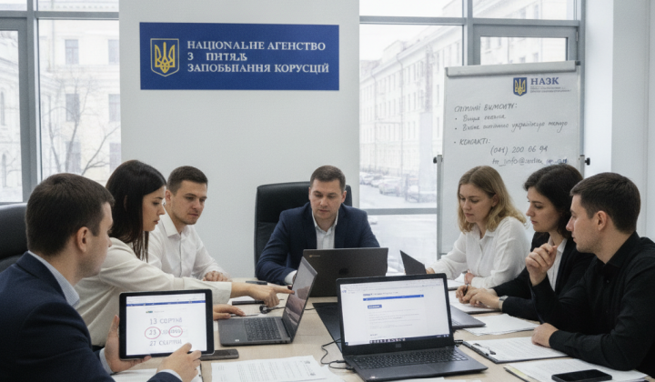 Нова вакансія в НАЗК