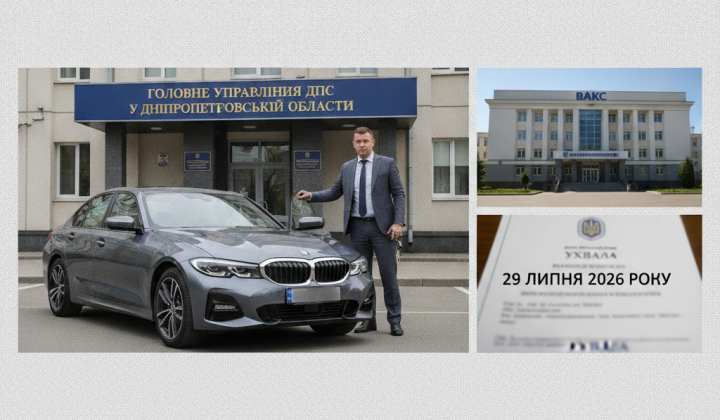 Арест BMW 320 чиновника ГНС