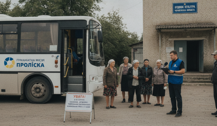 Соціальний автобус на Чернігівщині