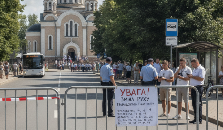 Изменения движения общественного транспорта в Тернополе