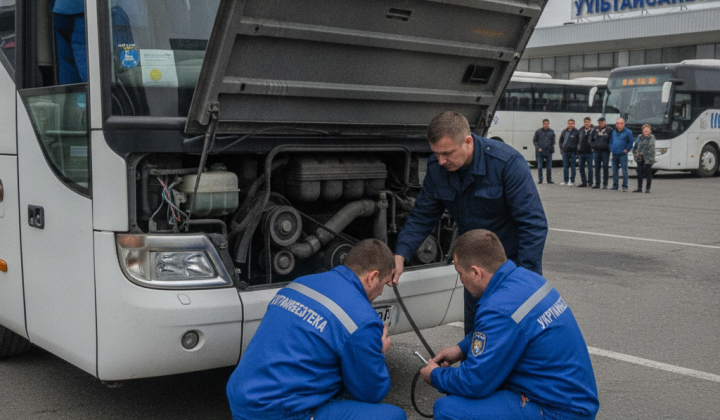Автобус Польща — Україна зупинено в Житомирі