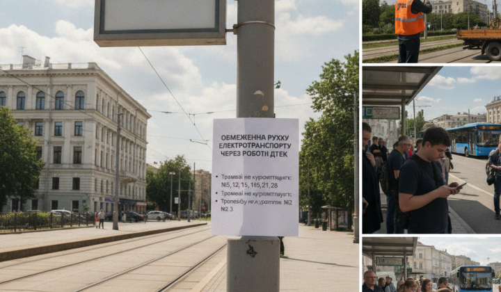 Трамваї та тролейбуси не курсують