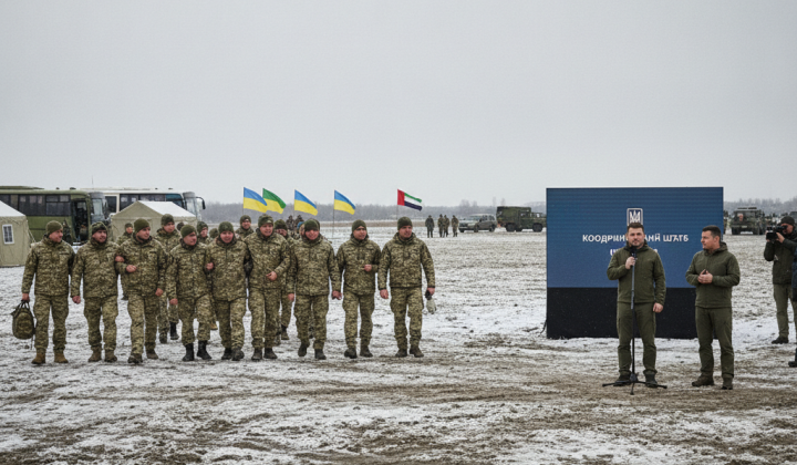 Освобожденные украинские военные из плена
