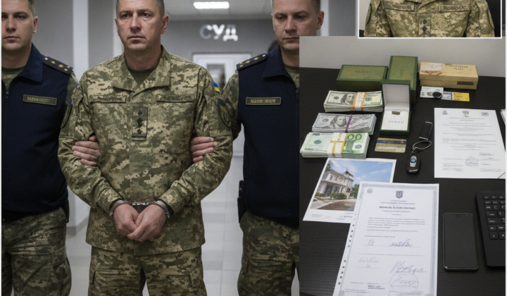 Офіцер ЗСУ, продукти для військових, схема