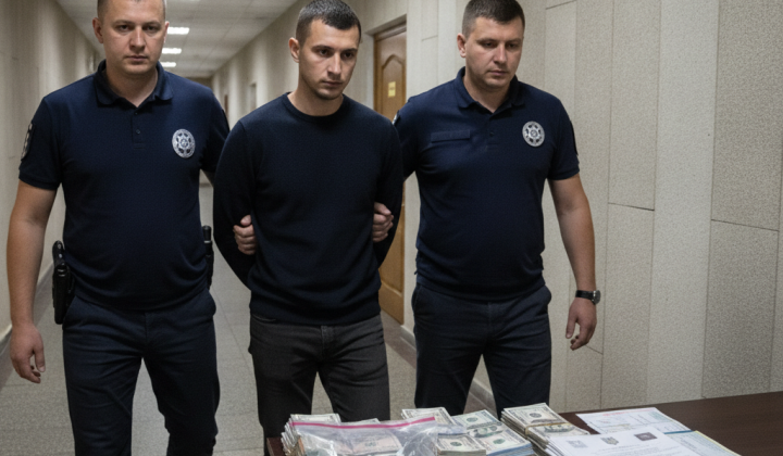 Затримання чоловіка за вимагання